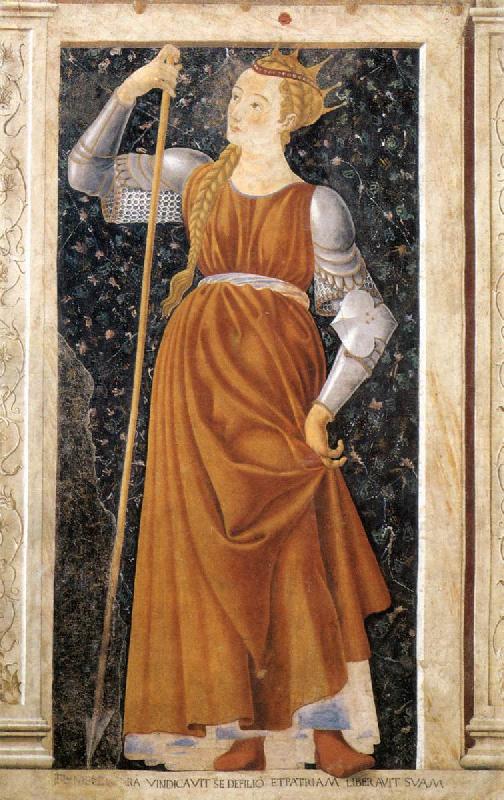 Andrea del Castagno Famous Persons: Queen Tomyris